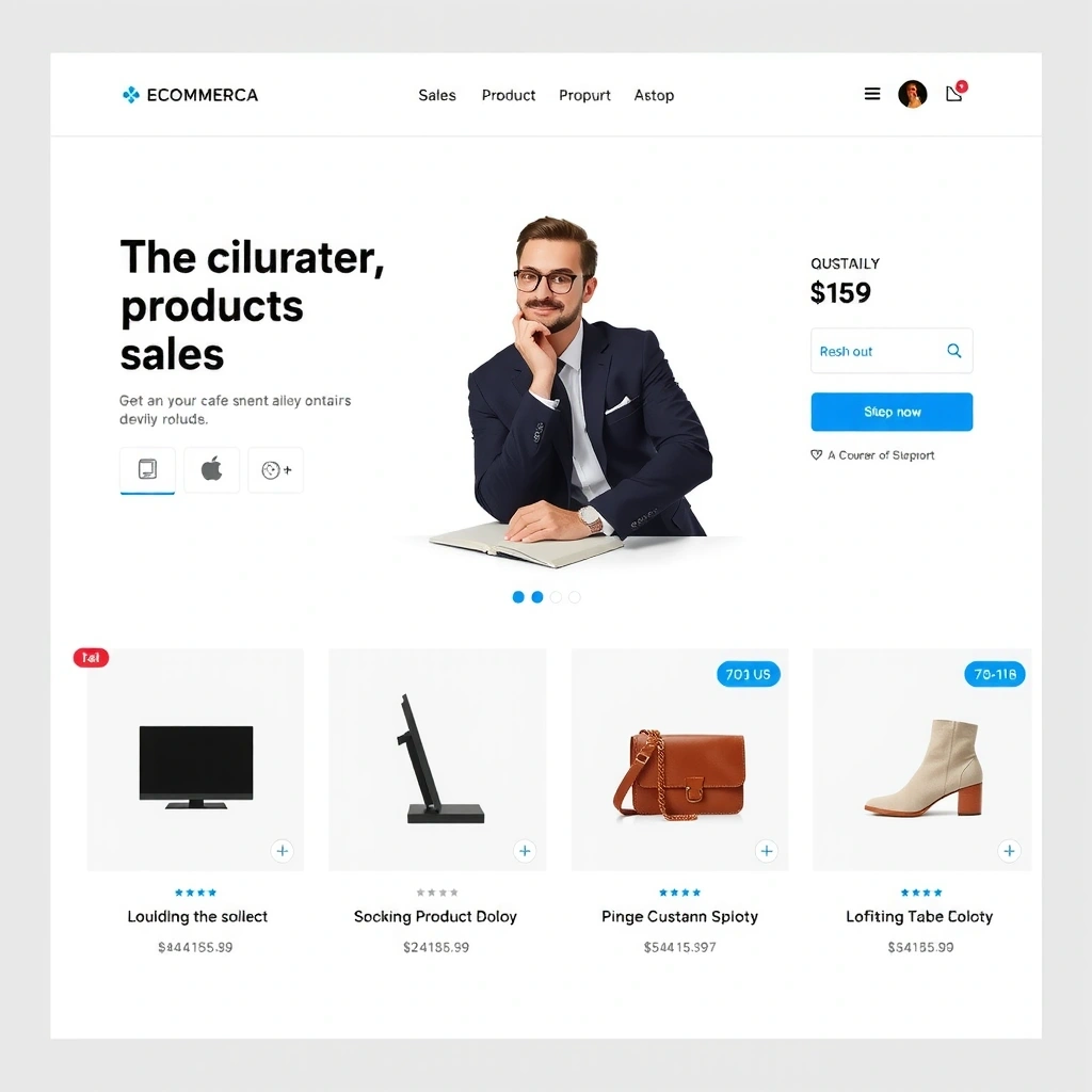 E-commerce platform redesign