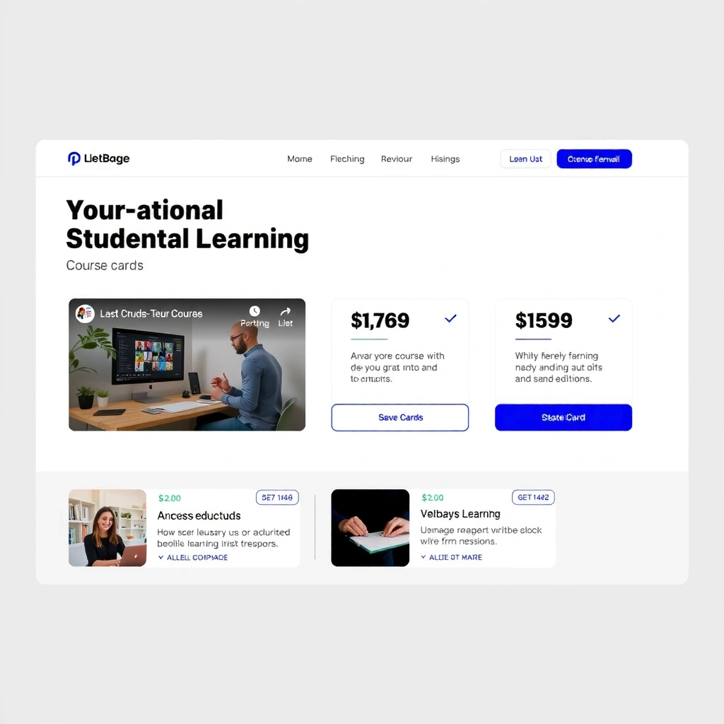 Educational platform design